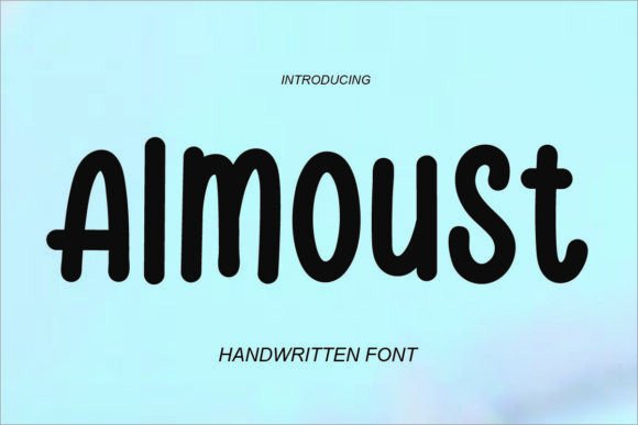 Almoust Font: A Handwritten Touch for Makers