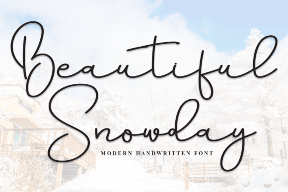 Beautiful Snowday Font: Elevating Small Business Branding