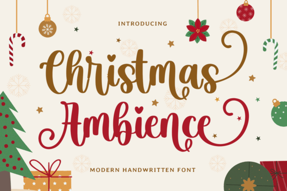 Christmas Ambience Font: Elevating Holiday Campaign Visuals
