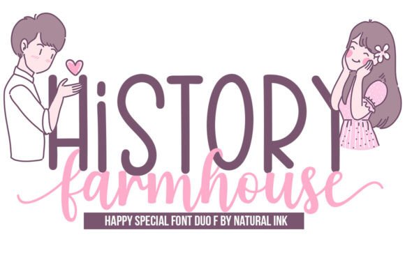 Farmhouse History: A Script Font That Elevates Modern Marketing Design