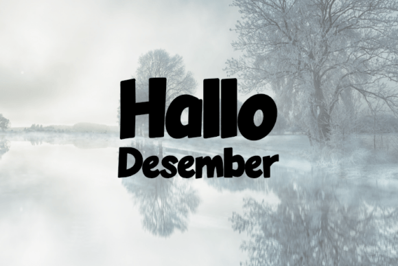 Hallo Desember Font: Elevating Seasonal Campaign Visuals