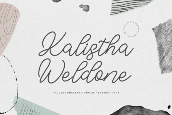 Kalistha Weldone Font: Elevate Your Small Business Brand