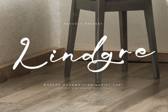 Lindgre Font: Modern Script for Digital Branding