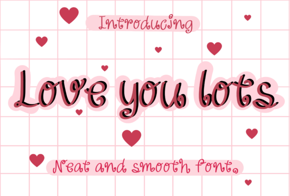 Love You Lots Font: Adding Warmth to Web Design
