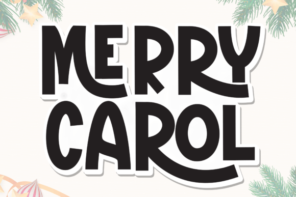 Merry Carol Font: Elevating Holiday Campaign Visuals