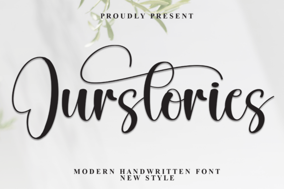 Ourstories Font: A Handwritten Typeface for Branding