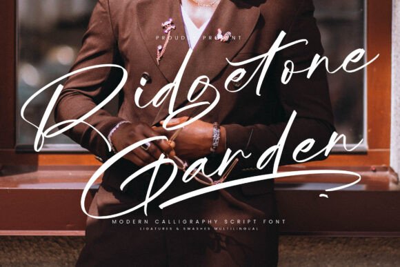 Ridgetone Garden: A Web Designer’s Take on Using Modern Calligraphy in Digital Branding