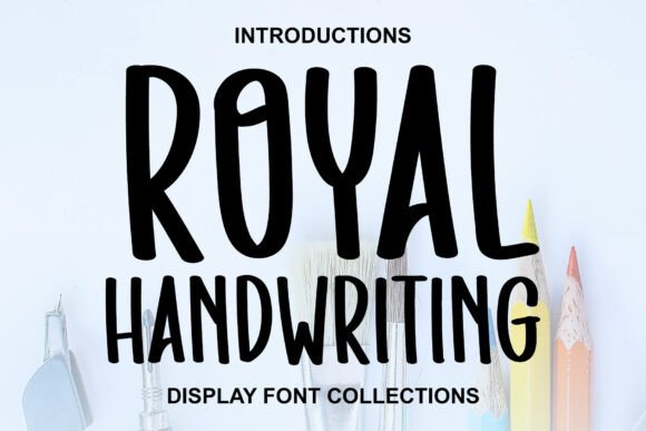 Royal Handwriting: A Stylish Script Font for Modern Editorial Design