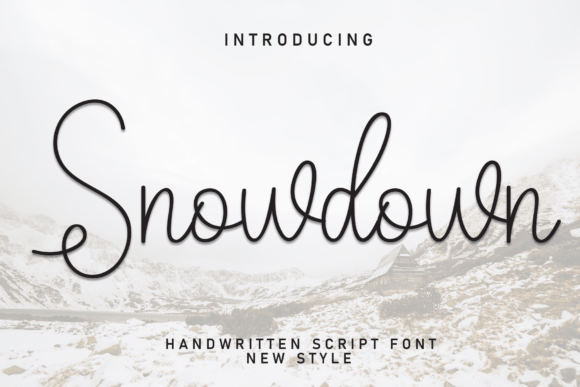 Snowdown Font Review: Whimsical Typography for Editorial Design