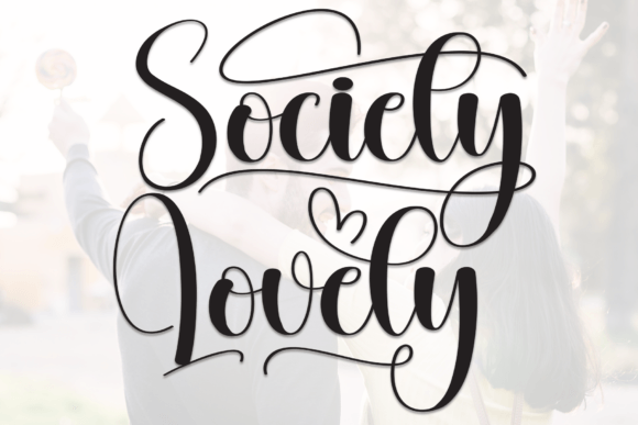 Society Lovely Font: Adding Warmth to Brand Identity