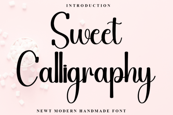 Sweet Calligraphy: A Handwritten Font for Engaging Digital Campaigns