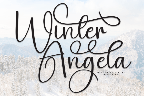 Winter Angela Font: A Handwritten Touch for Business Branding